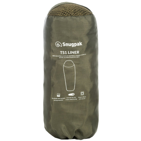 stuff sack for snugpak olive ts1 sleeping bag liner