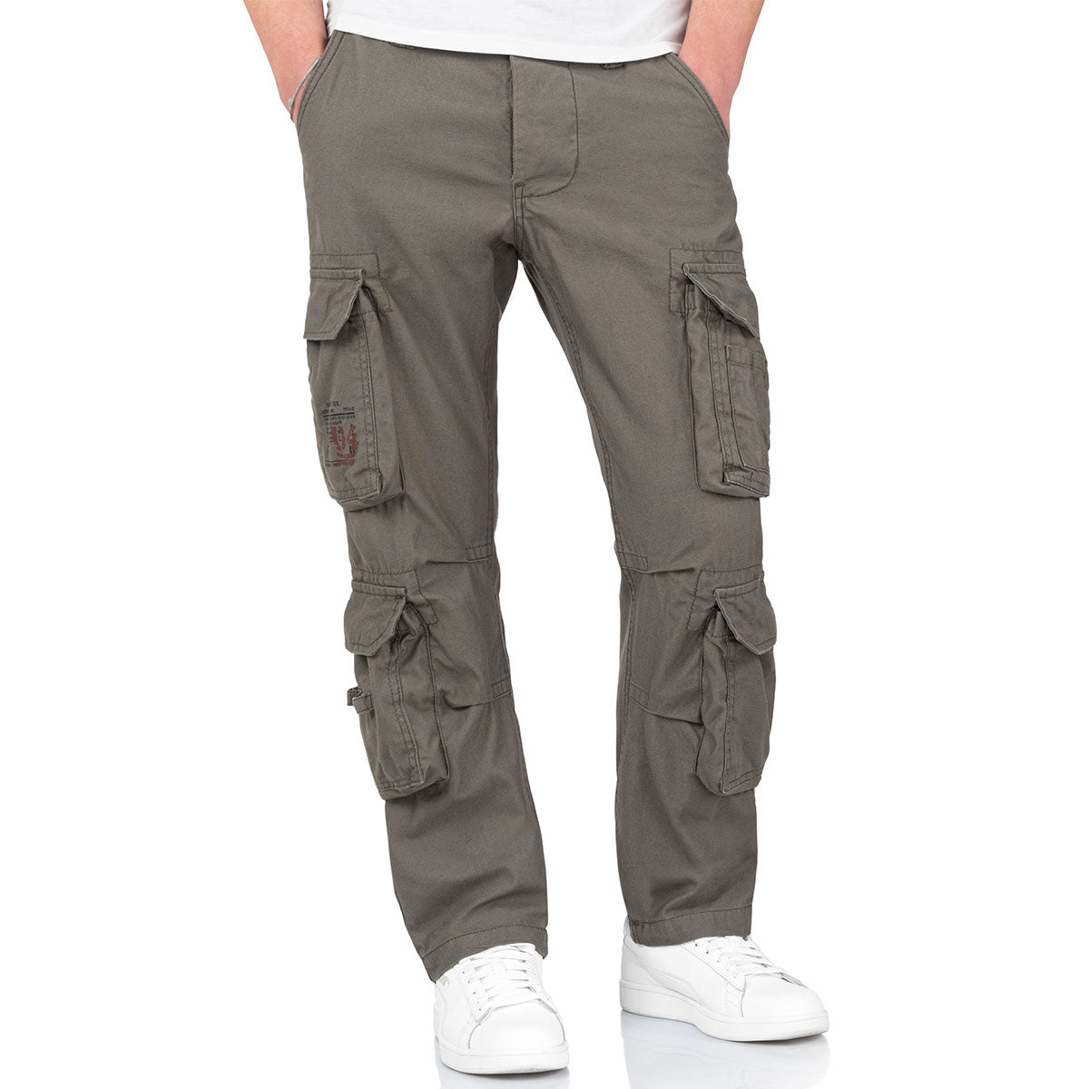surplus airborne vintage slimmy trousers olive