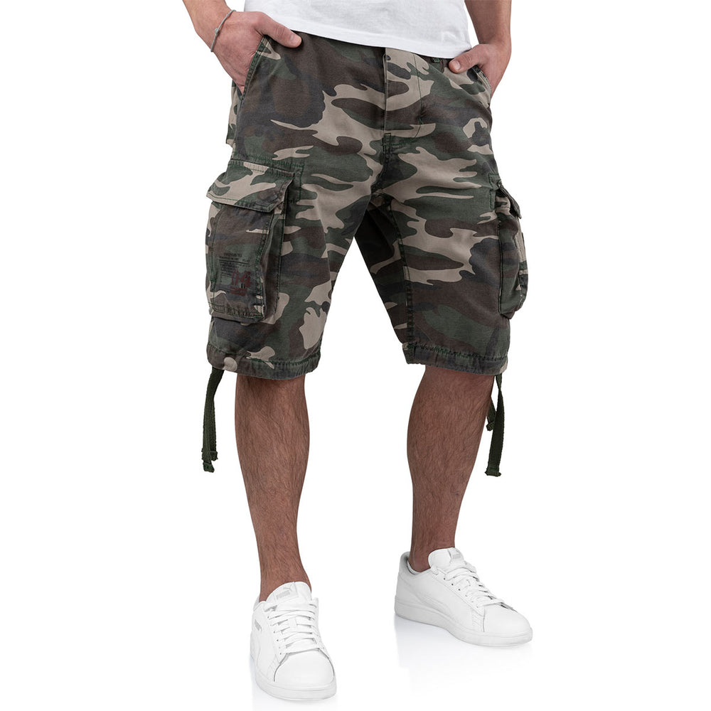 Mini Camo Shortie Shorts