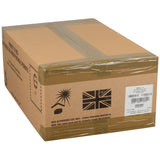 taped box of british army 24 hour gp ration packs