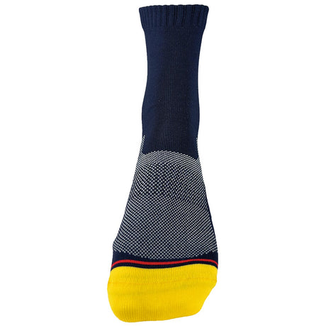top venting panel on 1000 mile all terrain blue and yellow repreve socks