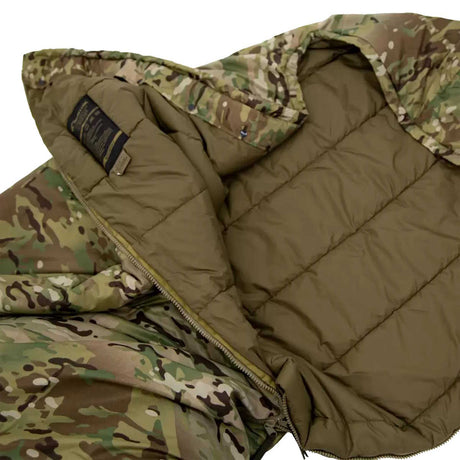 two way zip tropen two season sleeping bag intergrated mosquito net camo