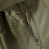 under arm zip highlander tactical softshell jacket ranger green