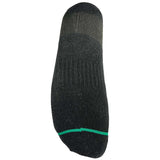 underfoot panels on 1000 mile double layer black repreve socks