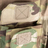 velcro pocket closures on multicam keela mk6 waterproof jacket