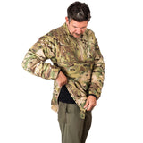 ventilation side zips of multicam snugpak tactical softie jacket