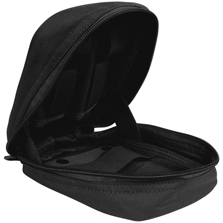 viper black lazer medium molle utility pouch with clamshell opening