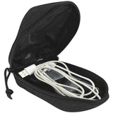 viper black lazer small molle utility pouch with clamshell opening
