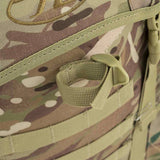 walking pole loop on camouflage highlander forces 33l rucksack