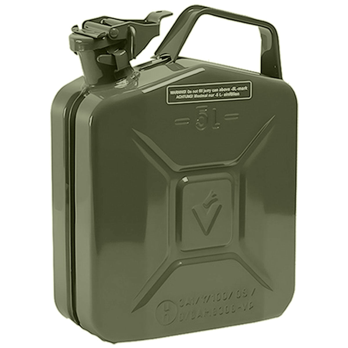 wavian 5 litre jerry can khaki green