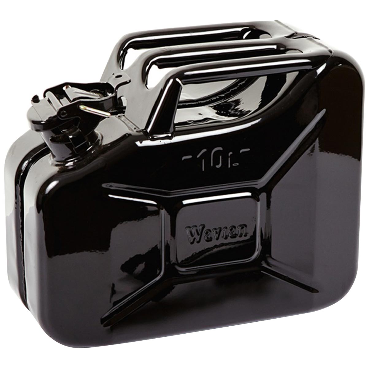 Wavian NATO Steel Jerry Can 10L Black - Free Delivery | Military Kit