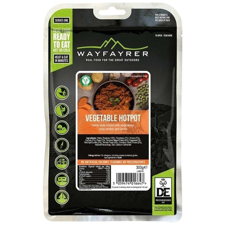 wayfayrer veg hot pot ready to eat meal