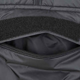 zipped chest pocket on snugpak black tactical softie jacket