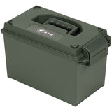 mfh ammo box plastic 50 cal olive green