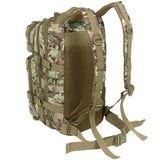 28l molle assault pack btp camo kombat rear straps