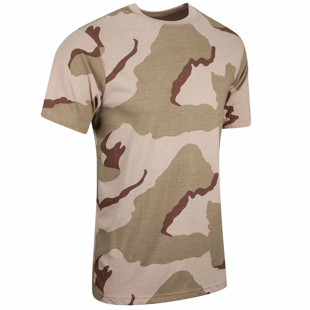 US Army Desert Tri-Colour Camo T-Shirt | Military Kit