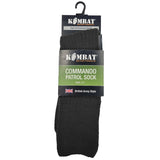 size 4 to 7 kombat commando patrol sock black