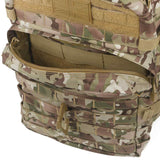  40l kombat molle assault pack btp camo front zipped pocket
