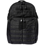 Front of 5.11 Rush 24 2.0 Backpack Black