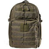 Front of 5.11 Rush 24 2.0 Backpack Green
