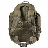 Rear of 5.11 Rush 72 2.0 Backpack Green