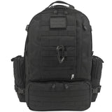 60l black kombat viking patrol pack front view