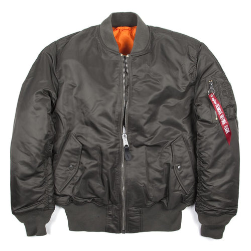 Alpha Industries MA1 Flight Jacket Replica Grey