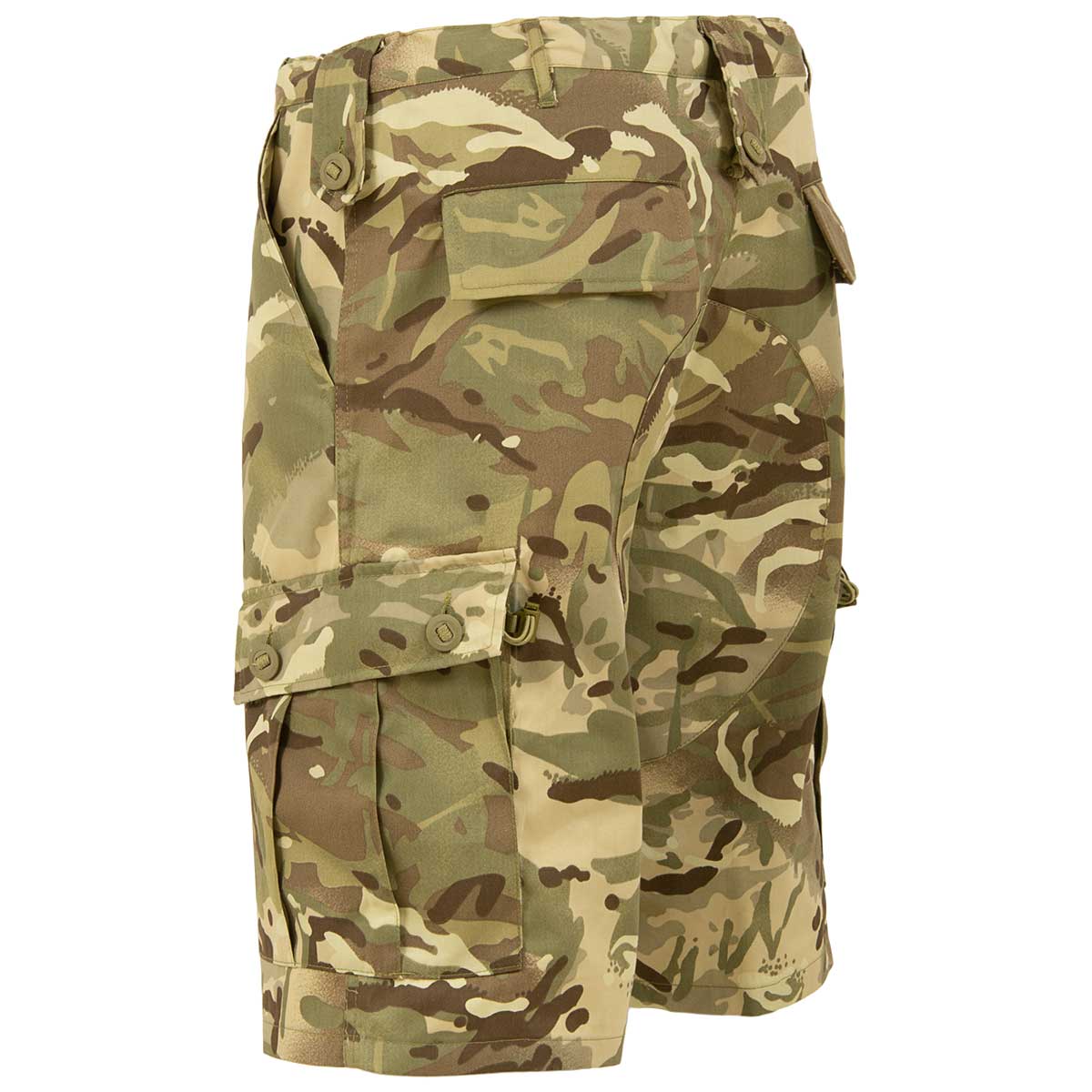 Highlander Camo Elite Combat Shorts Rear angle