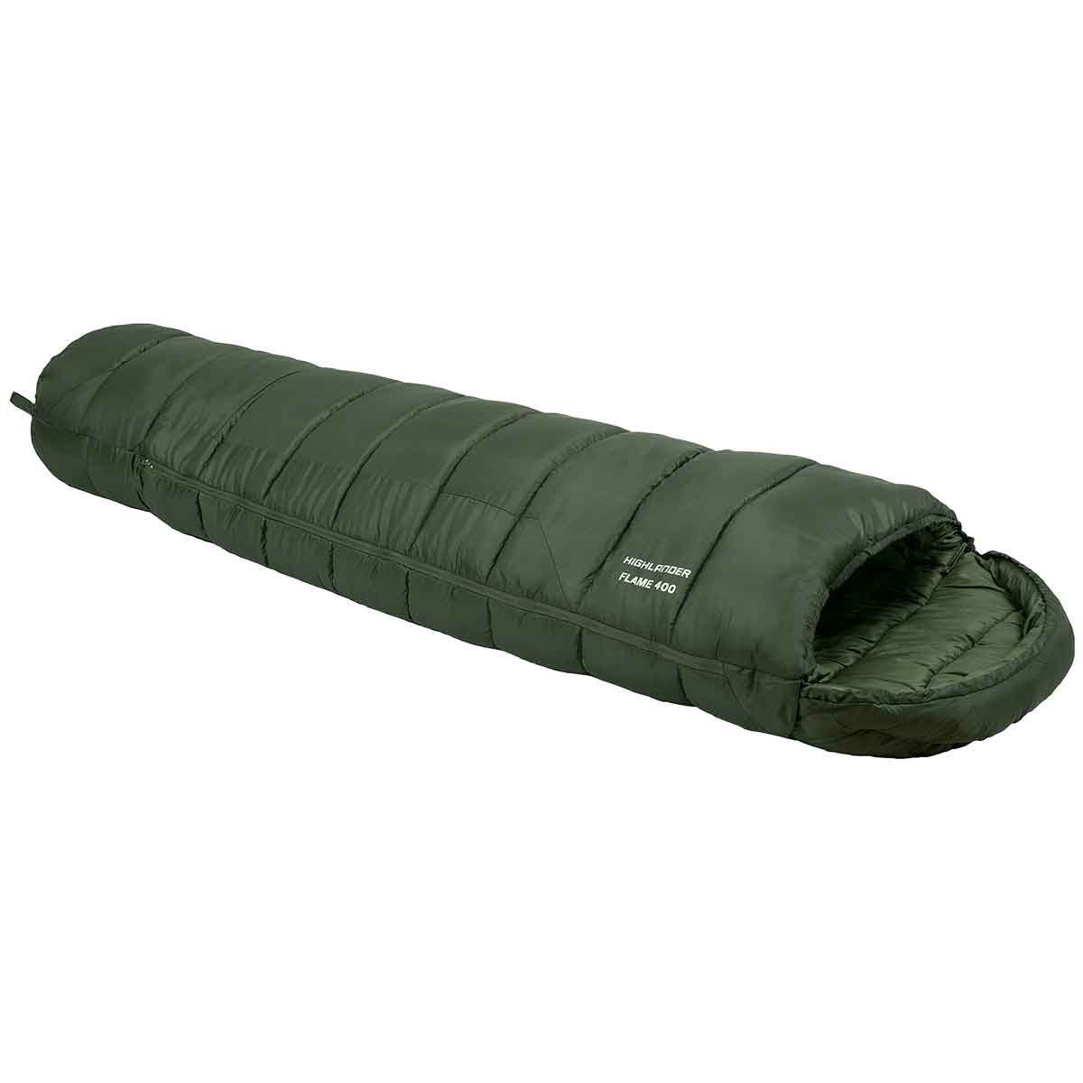 HILANDER オリーブグリーン 寝袋 Highlander Phoenix Flame 400 Mummy Sleeping Bag Green | Military Kit