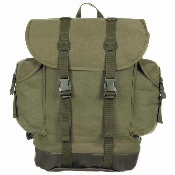 Sac Messager MFH BW Combat - Petit Sac Randonnée Plein Air Voyage - OD Vert, Coton, Neuf Avec étiquettes
