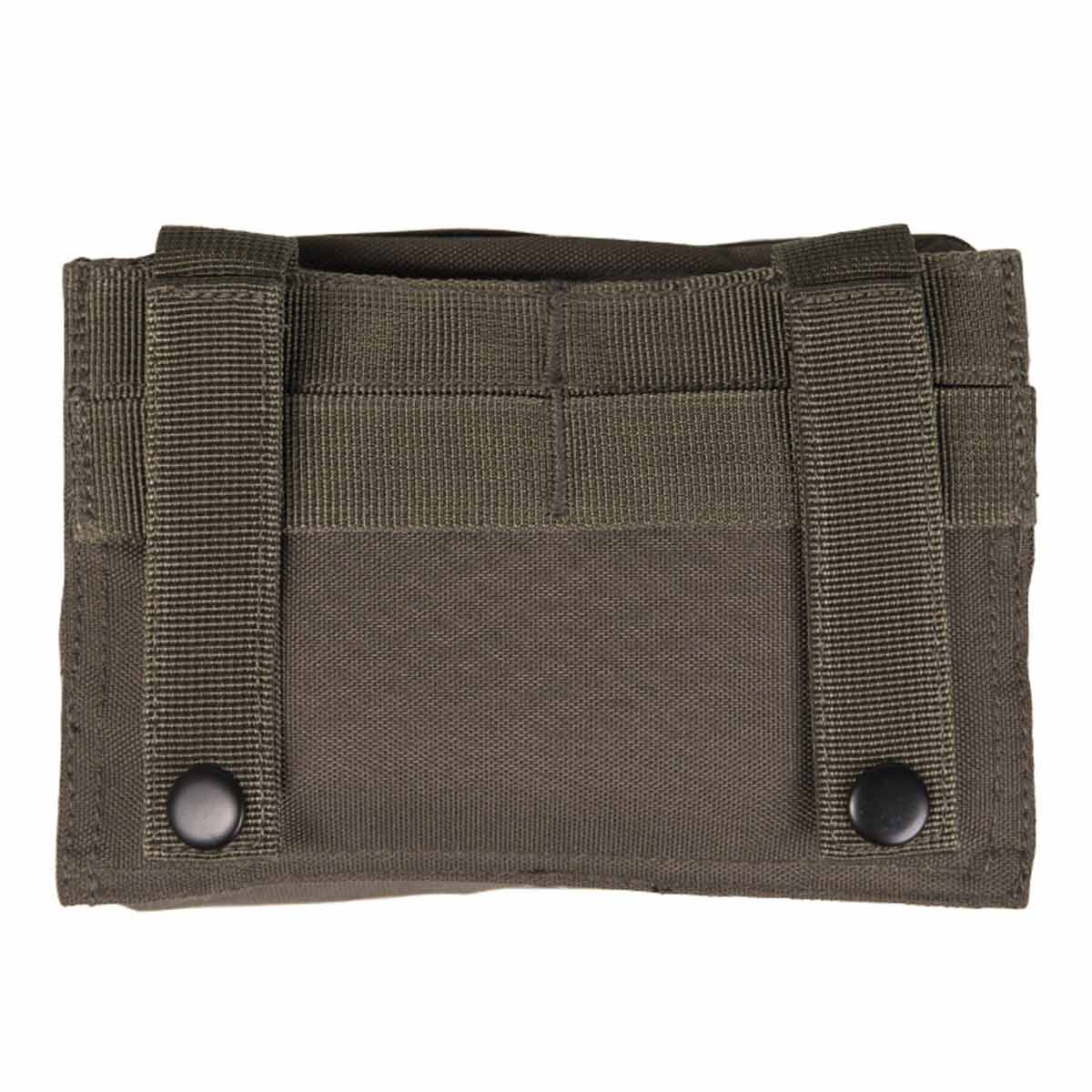 Mil-Tec Laser Cut Belt Pouch Olive Green Rear