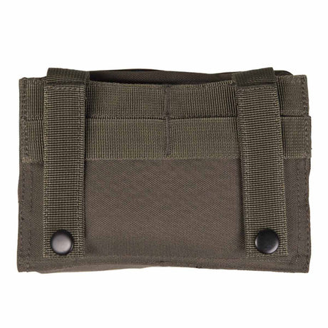Mil-Tec Laser Cut Belt Pouch Olive Green Rear