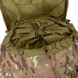 Drawcord snow cover of Highlander Forces 66 camo rucksack
