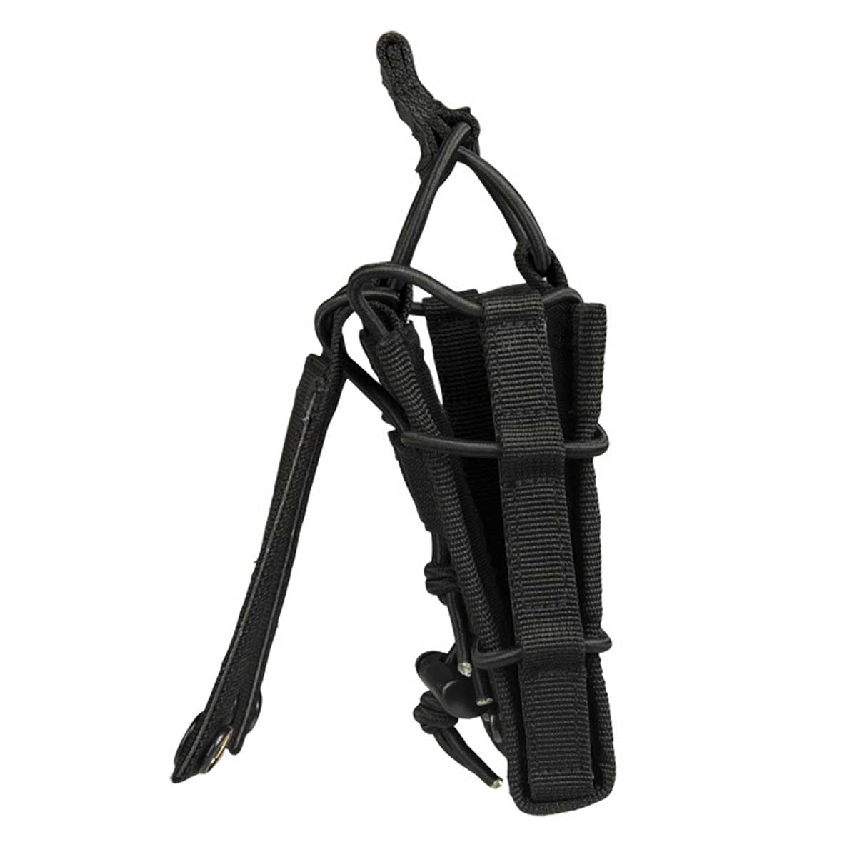 MOLLE Tactical NATO .308 / 7.62 Single Rifle Magazine Pouch – Close Flap, Black