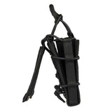 Side view Mil-Tec Open top Ammo Pouch Black