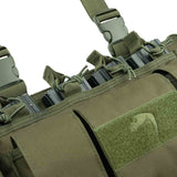adjustable cords on green viper special ops chest rig