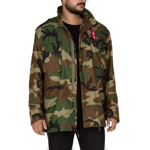 Alpha Industries M65 Field Jacket Woodland Camo