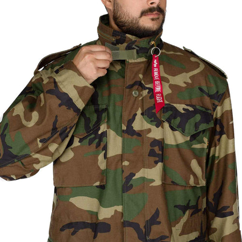 Alpha Industries M65 Field Jacket Woodland Camo | Military Kit