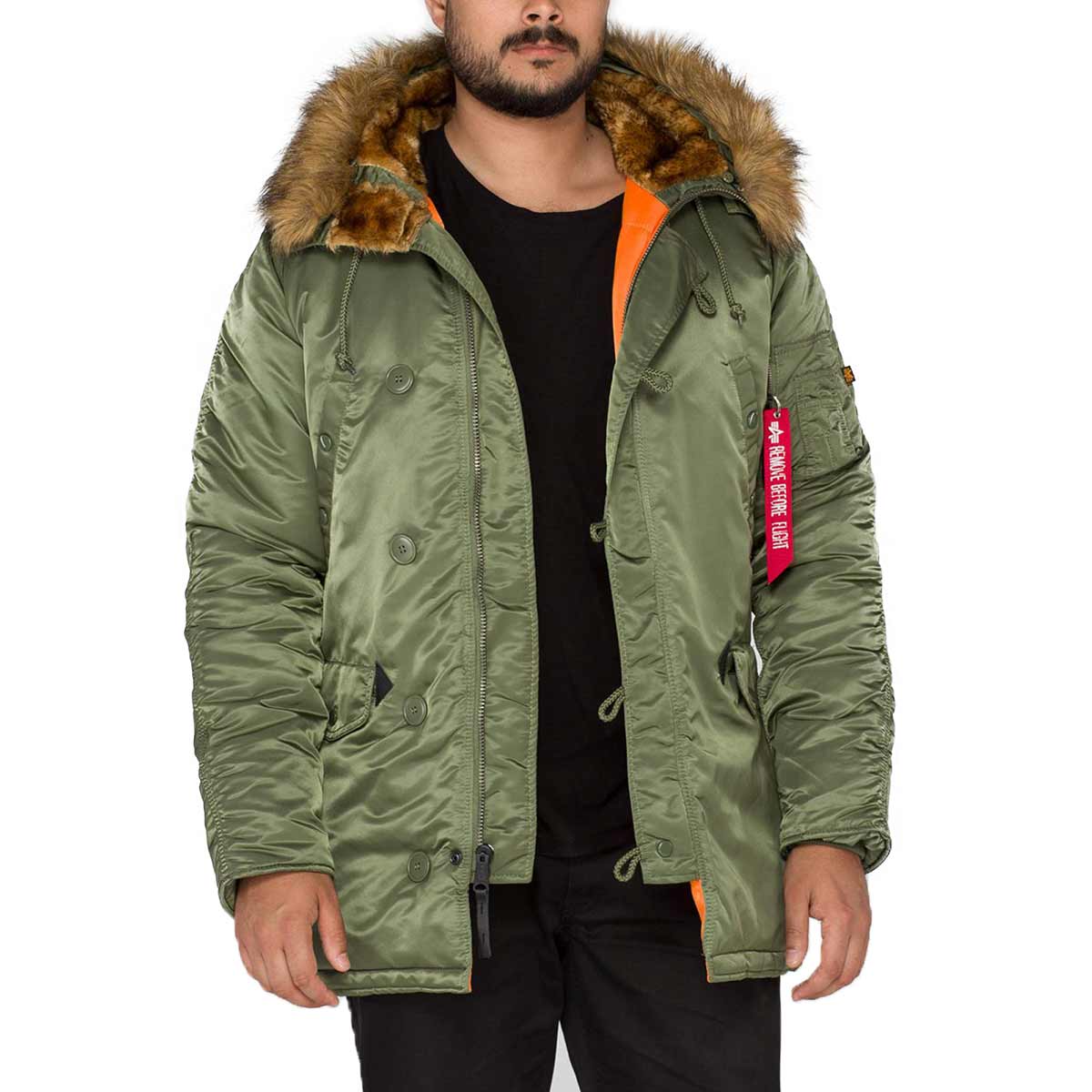 Alpha Industries N3B Slim Fit Parka VF 59 Sage Green Military Kit alpha-industries-n3b-slim-fit-parka-vf-59-sage-green-military-kit