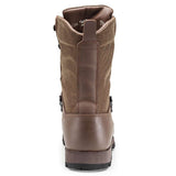 rear of brown altberg jungle boots