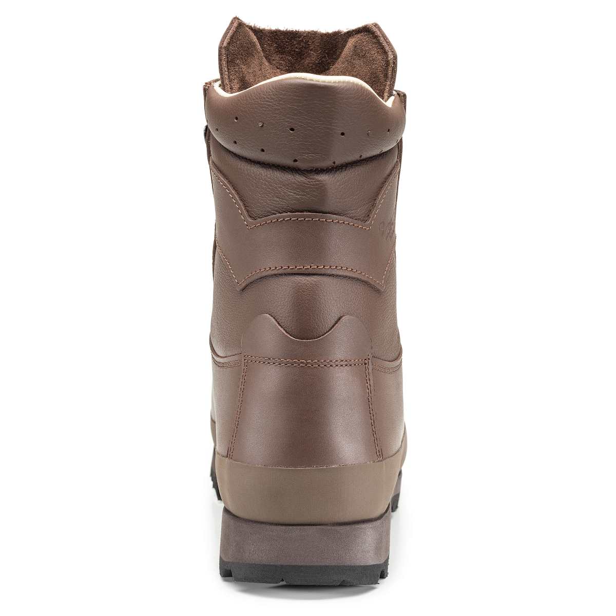 rear view of altberg warrior brown boots