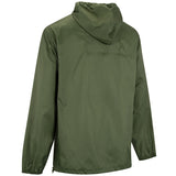 arktis stowaway shirt jacket olive green water resistant loose fit
