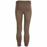 rear of army long johns light olive