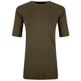 army olive tshirt front