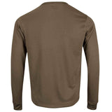 rear of british army thermal undershirt light olive