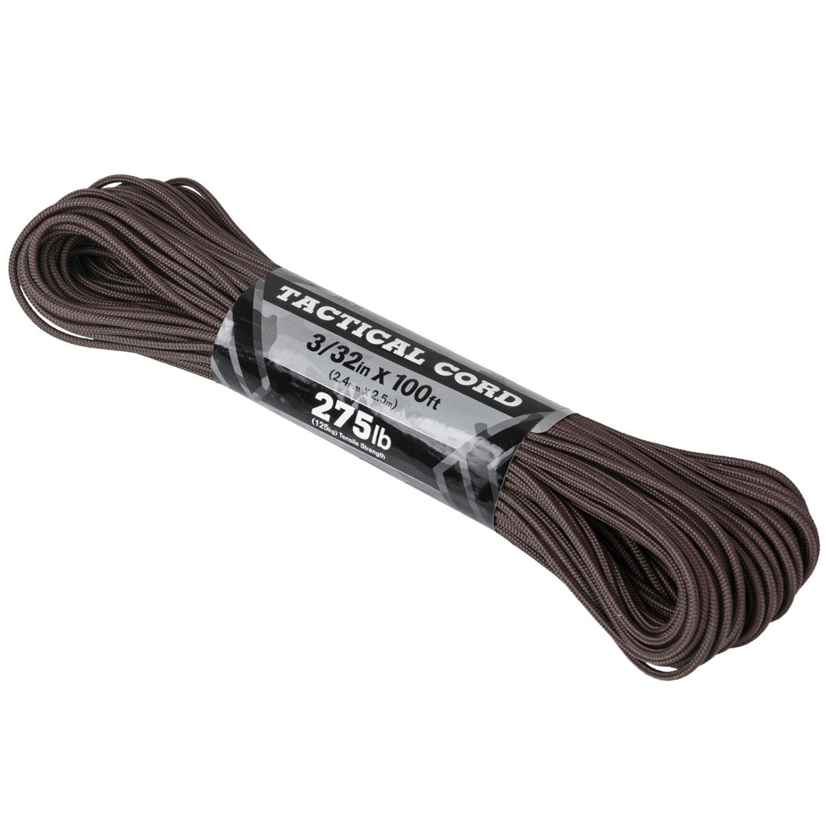 atwood 275 tactical cord 100ft brown