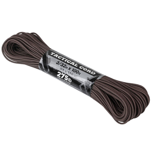 atwood 275 tactical cord 100ft brown