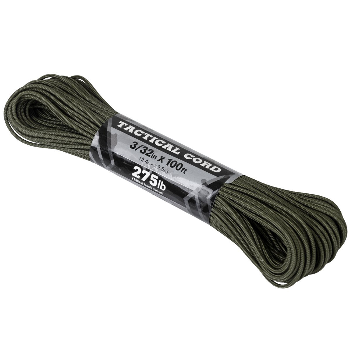 atwood 275 tactical cord 100ft olive drab