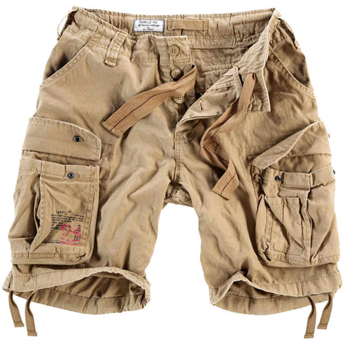 surplus airborne vintage shorts beige