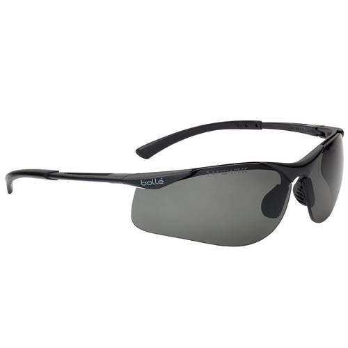 bolle contour ii bssi safety glasses smoke lens
